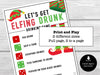 Christmas Party Drinking Game, Holiday Game for Adults - Drunk Dice Game Printable, Office Party, Xmas Party Game, Christmas Fun - Before The Party