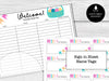 Easter Bunco Score Cards, April Bunco Game, Bunco Night Printable, Easter Bunco Set - Before The Party
