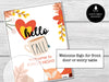 Fall Bunco Score Cards, Autumn Leaves Bunco Score Sheets, FALL harvest Bunco Invitation, Bunco Party Kit - Before The Party