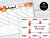 Fall Bunco Score Cards, Autumn Leaves Bunco Score Sheets, FALL harvest Bunco Invitation, Bunco Party Kit - Before The Party
