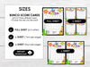 Fiesta Theme Bunco Score Cards - Mexican Party Bunco Tally Sheets and Invitations - Before The Party