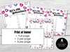 Galentine's Day Bunco Score Cards, Valentines Bunco Score Sheets, Heart Bunco Tally Sheets, Love Bunco Party Kit, February BUNCO | BUNKO - Before The Party