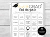 Graduation Party Find the Guest Bingo, Find Someone Who Party Game, Printable Game, Fun Ice breaker Game for Grads, 2023 Graduation Party - Before The Party