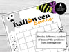 Halloween Bunco Score Card Set, Spooky Score Sheets, October, Bunco Invitation, Halloween Theme Bunco Party, October Bunco Night Printables - Before The Party