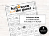 Halloween Find Someone Who Party Game, Printable Find the Guest Bingo, Game for Adults & Kids, Ice Breaker Game, Fun Costume Party Activity - Before The Party