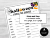 Halloween Party Game Finish the Phrase, Fun Party Activity for Kids and Adults, Ice Breaker Halloween Game, Events, Office Party, Classroom - Before The Party