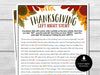 Left Right Thanksgiving Game, Thanksgiving Party Games, Pass the Gift, Right Left Game, Pass the Prize Friendsgiving, Game for Kids + Adults - Before The Party