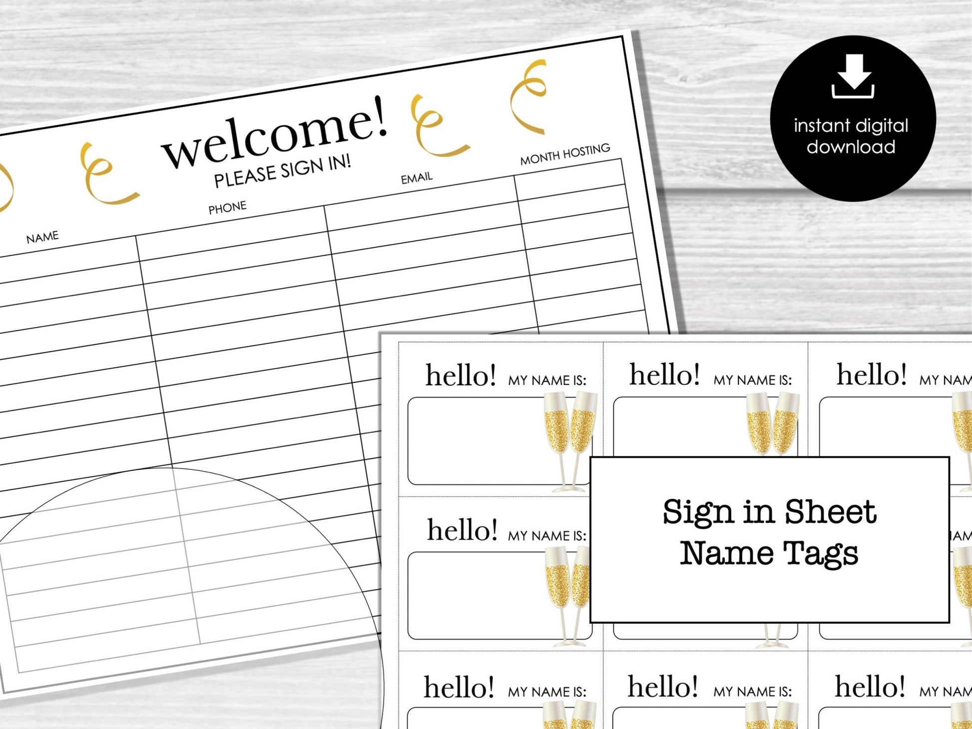 New Year's Eve Bunco Score Sheets, Bunco Score Sheets for Happy New Year Party BUNKO - Before The Party