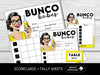 Retro Bunco Babes Score Sheets, Bunco Printable Tally Sheets, Vintage Bunco Table Markers, Funny Bunco Party, Ladies Night - Before The Party