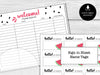 Summer Watermelon Bunco Score Cards, Bunco Score Sheets, July Summer Bunco Night - Before The Party