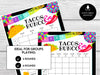 Taco Bunco Scorecards and Tally Sheets, Mexican Party Bunco - Before The Party