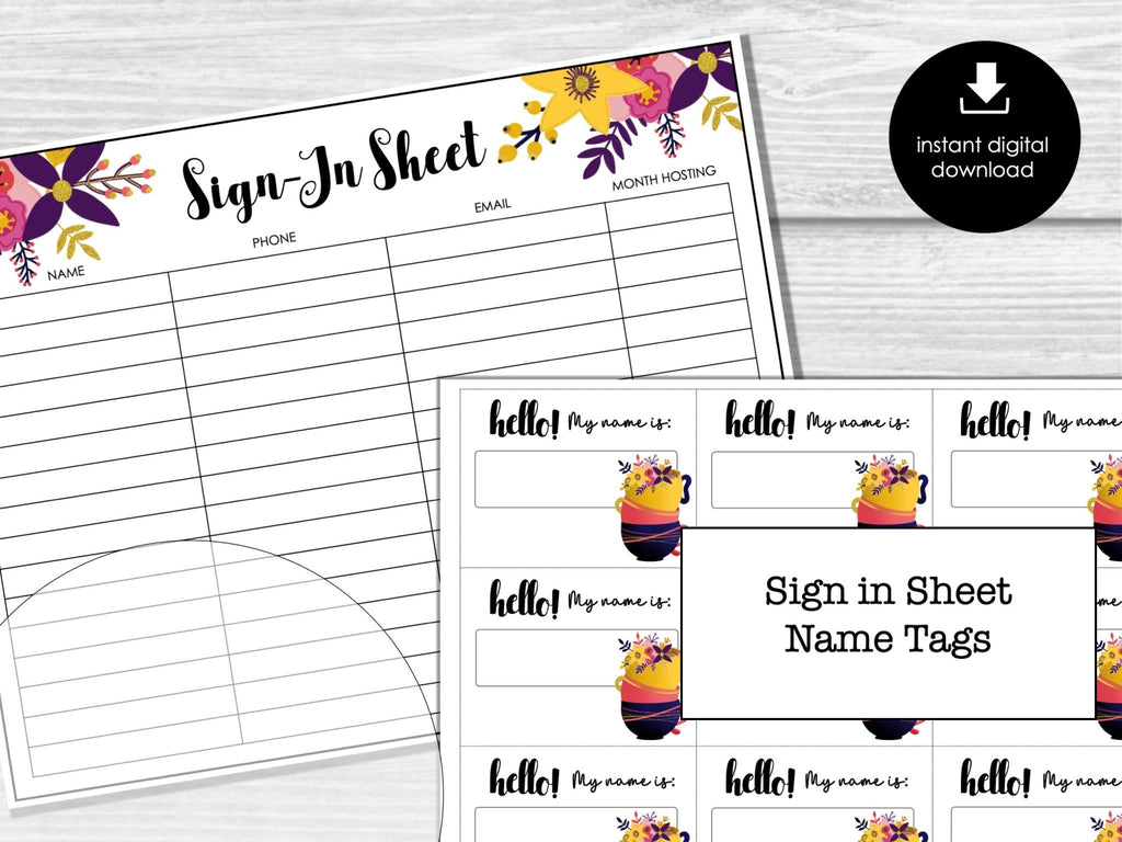 Tea Party Bunco Score Sheets, High Tea Party Bunco, Bunco Score Cards - Before The Party