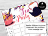 Tea Party Bunco Score Sheets, High Tea Party Bunco, Bunco Score Cards - Before The Party