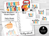 Thanksgiving Bunco Score Cards, Friendsgiving Bunco Score Sheets, FALL Bunco Tally Sheet, Pumpkin Bunco Party Kit, November Bunco Night - Before The Party