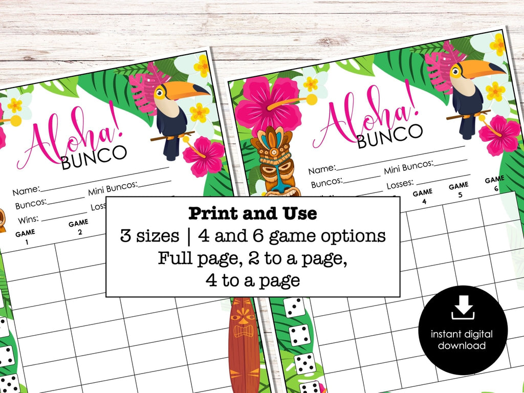 tropical-summer-bunco-score-sheets-hawaii-party-bunco-before-the-party for Free Printable Bunco Score Sheets Summer Tropical Summer Bunco Score Sheets, Hawaii Party Bunco – Before The Party for Free Printable Bunco Score Sheets Summer