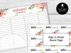 Valentine's Day Bunco Score Cards, February Bunco Score Sheets, Love Bunco Invitation, Hearts Bunco - Before The Party