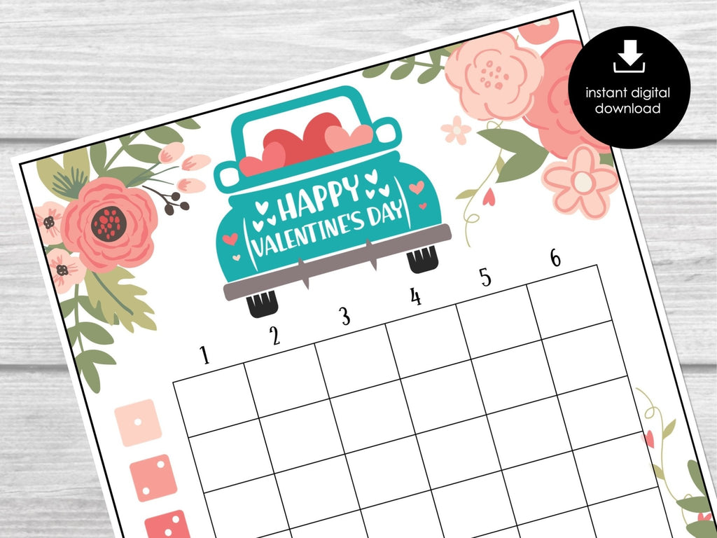 Valentine's Day Bunco Score Cards, February Bunco Score Sheets, Love Bunco Invitation, Hearts Bunco Party Kit, Galentines Bunco Night, BUNKO - Before The Party