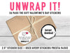 Valentine's Day Pass The Gift, Group Unwrapping Game Sticker, Pass the Parcel Prompt, Unwrap the Gift, Pass the Prize, Valentines Party Game - Before The Party