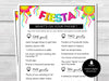 What's on your phone? Fiesta Game, Printable Party Game, Mexican Party Ice Breaker Game, Cinco De Mayo Group Game, Taco Party, Icebreaker - Before The Party