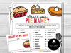 What's Your Pie Name with Name tags & Sign, Icebreaker, Pie Contest, Thanksgiving, Fun Party Name Game, Holiday Pie Night Name Generator - Before The Party