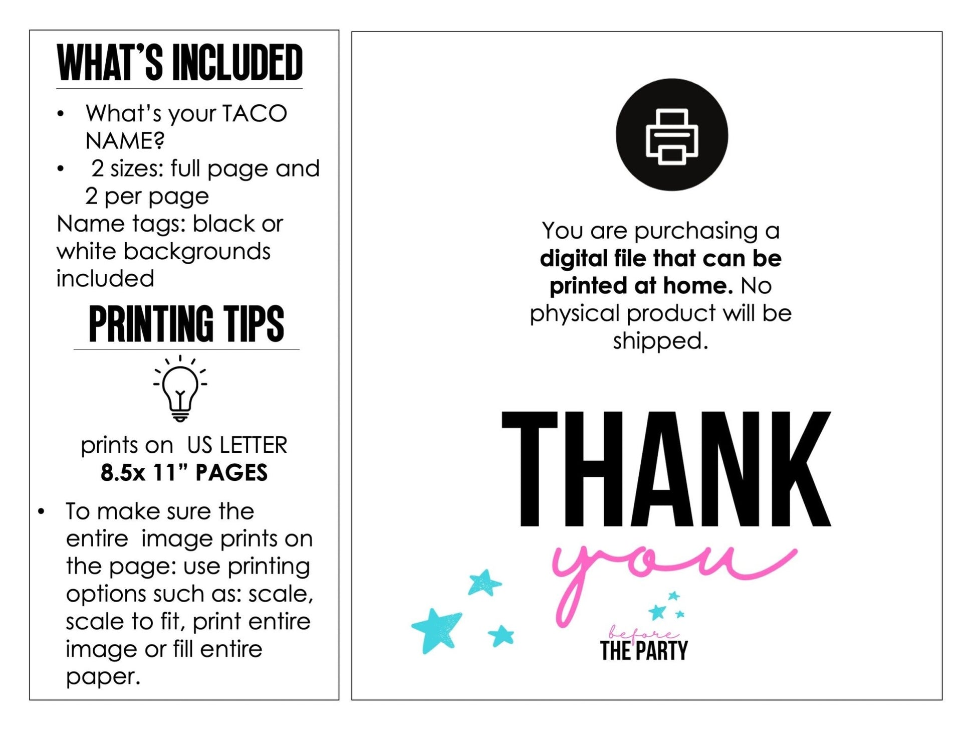 what-s-your-taco-name-game-taco-name-tags-and-sign-mexican-fiesta-pa-before-the-party for What S Your Taco Name Printable Free What's Your Taco Name Game, Taco Name Tags and Sign, Mexican Fiesta Pa – Before The Party for What S Your Taco Name Printable Free