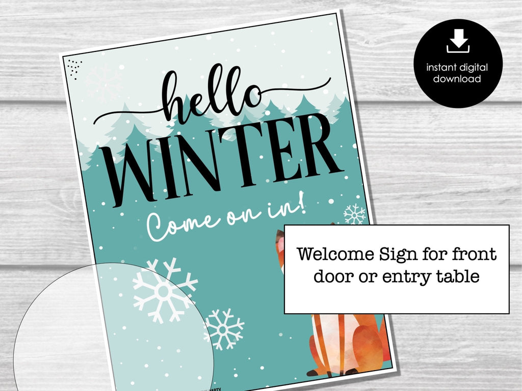 Winter Bunco Score Sheets, January Bunco Game, Snowflake Bunco Invitation, Fun Bunco Party Kit, Winter Bunco Set, Tally Sheet, Invitation - Before The Party